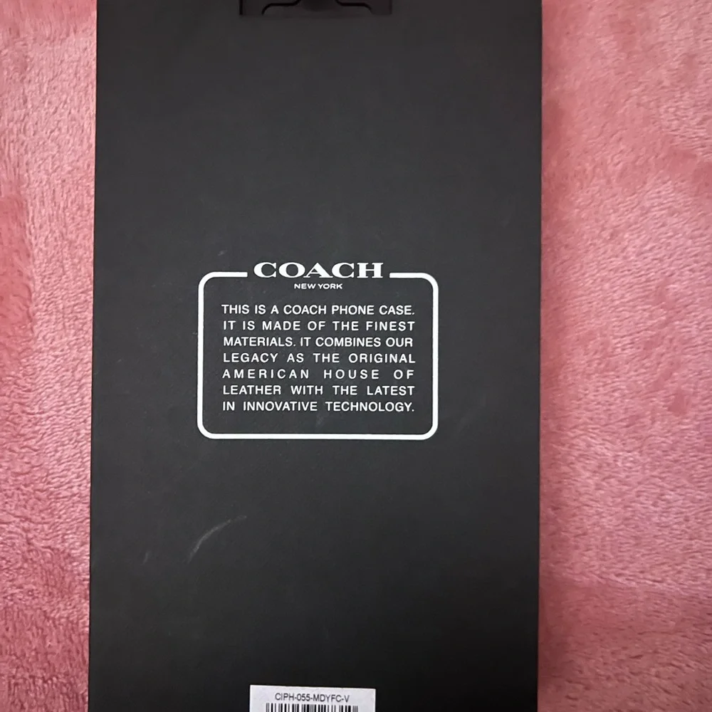COACH Floral Protective Case for iPhone 12 Pro Max - White with Purple Floral
